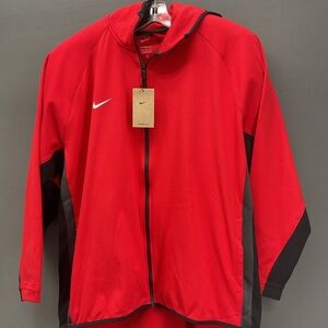 NWT Nike Therma-Fit Full Zip Hoodie Men’s 3XL Red/Black FD1132-661